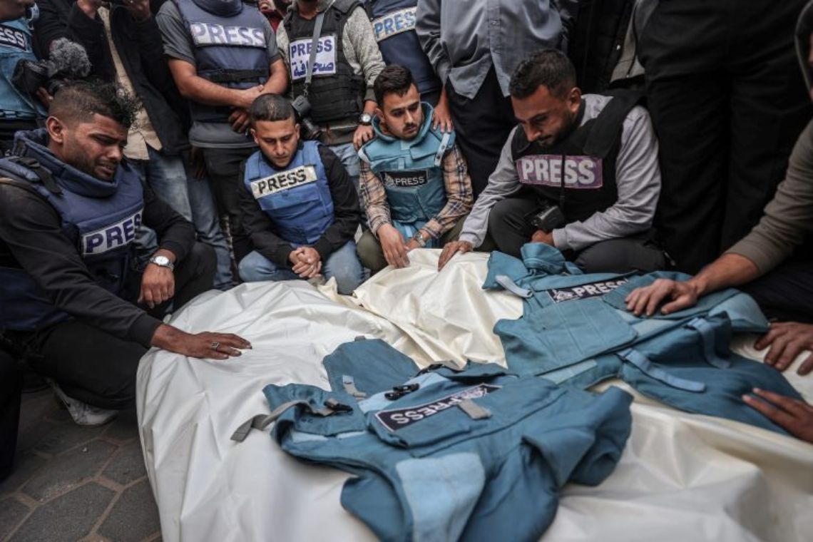 Gaza: 182 Jurnalis Palestina Jadi Korban Jiwa dalam Serangan Israel