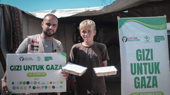 Gizi Untuk Gaza, Ikhtiar Al-Majdi Indonesia Hadirkan Makanan Hangat bagi 17.000 Jiwa